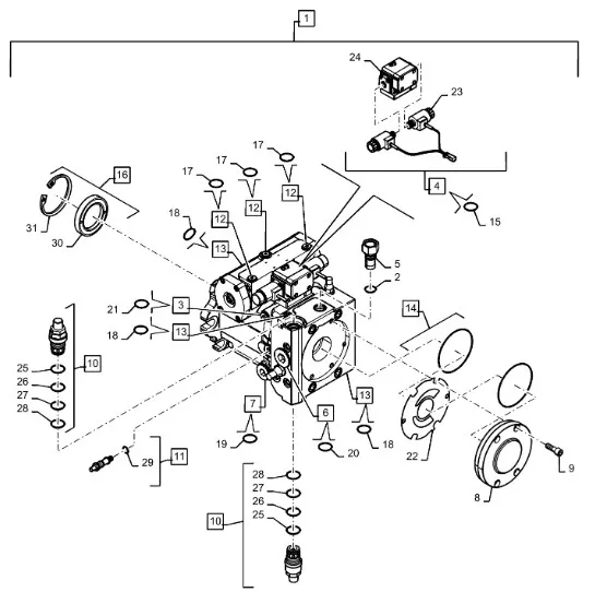 87696316 - клапан